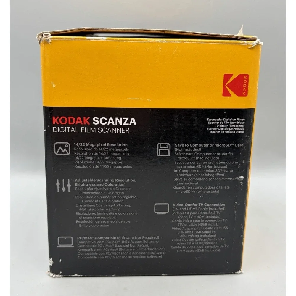 Kodak include scanner